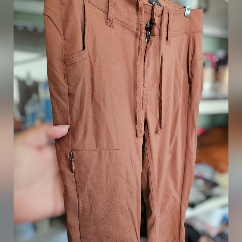 Prana Women's Rust Track Pants - Picture 5 of 6